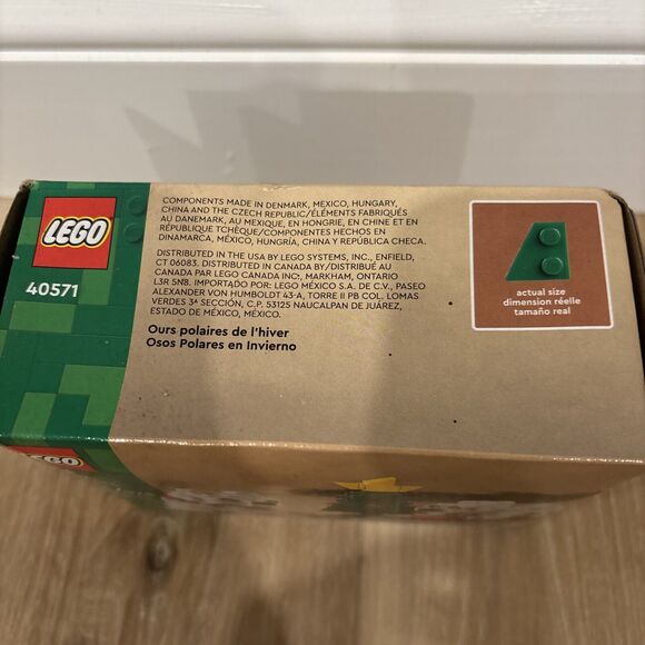 Lego Wintertime Polar Bears #40571 / 312 Pieces / 100% Complete w/Box & Manual - Picture 5 of 12